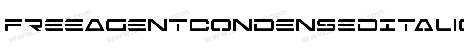 FreeAgentCondensedItalic-dWKl字体转换