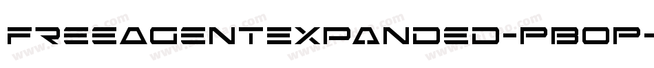 FreeAgentExpanded-PBOP字体转换