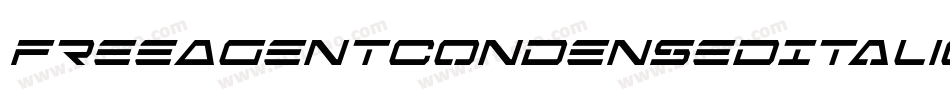 FreeAgentCondensedItalic-dWKl字体转换