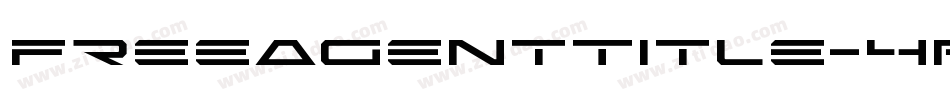 FreeAgentTitle-4PZY字体转换