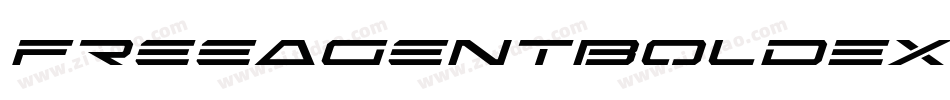 FreeAgentBoldExpanded-KzOW字体转换