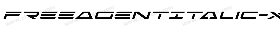FreeAgentItalic-XwA2字体转换 FreeAgentItalic-XwA2字体转换
