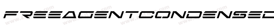 FreeAgentCondensed-mAlV字体转换