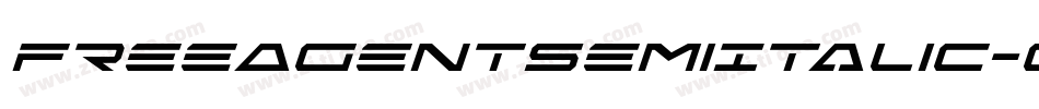 FreeAgentSemiItalic-oV1q字体转换 FreeAgentSemiItalic-oV1q字体转换