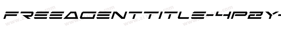FreeAgentTitle-4PZY字体转换