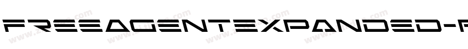 FreeAgentExpanded-PBOP字体转换