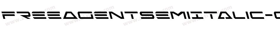 FreeAgentSemiItalic-oV1q字体转换 FreeAgentSemiItalic-oV1q字体转换