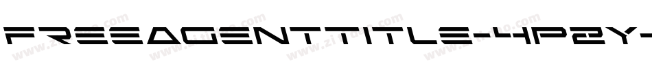 FreeAgentTitle-4PZY字体转换