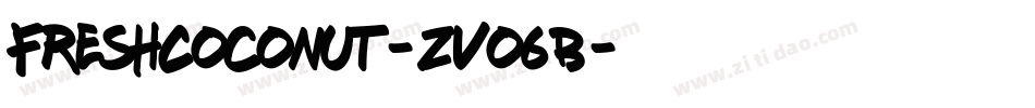FreshCoconut-ZVo6B字体转换