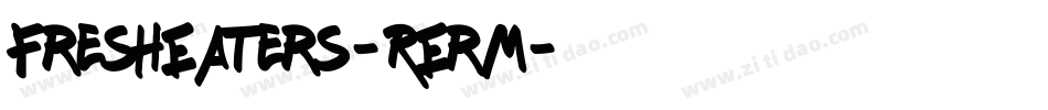 FreshEaters-RErM字体转换