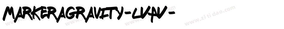 MarkeraGravity-lVAV字体转换
