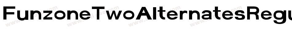 FunzoneTwoAlternatesRegular-n5GR字体转换