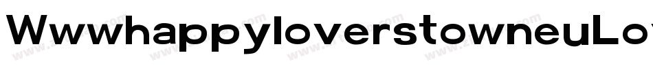 WwwhappyloverstowneuLoveSick-P3Pr字体转换