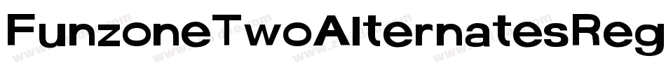 FunzoneTwoAlternatesRegular-n5GR字体转换