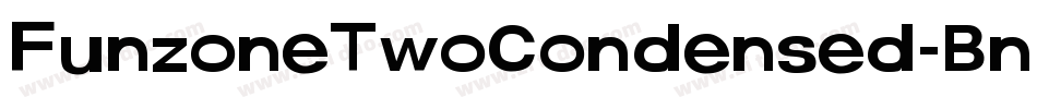 FunzoneTwoCondensed-BnPG字体转换