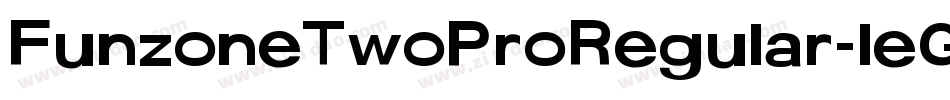 FunzoneTwoProRegular-leG5字体转换