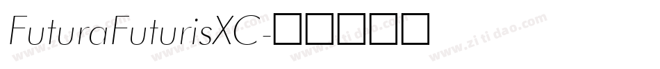FuturaFuturisXC字体转换