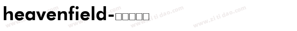 heavenfield字体转换