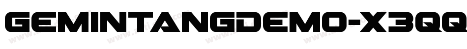 GemintangDemo-X3qqo字体转换