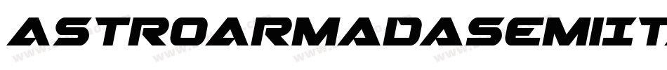 AstroArmadaSemiItali字体转换