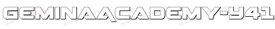 GeminaAcademy-Y41a字体转换