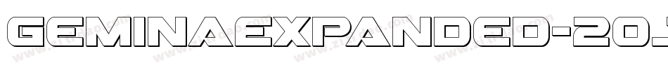 GeminaExpanded-2oJl字体转换
