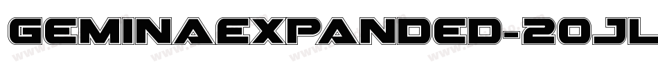 GeminaExpanded-2oJl字体转换