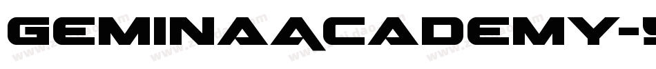 GeminaAcademy-Y41a字体转换
