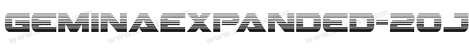 GeminaExpanded-2oJl字体转换