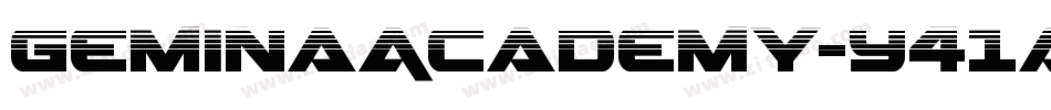 GeminaAcademy-Y41a字体转换