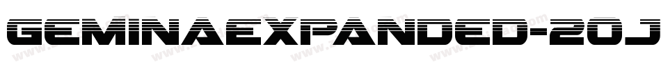 GeminaExpanded-2oJl字体转换