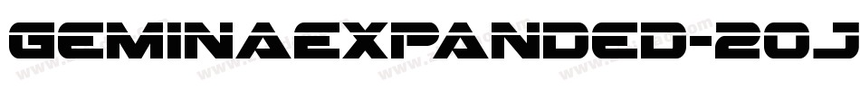 GeminaExpanded-2oJl字体转换