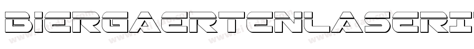 BiergaertenLaserItalic-znn3字体转换