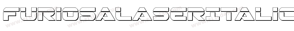 FuriosaLaserItalic-V3Xx字体转换