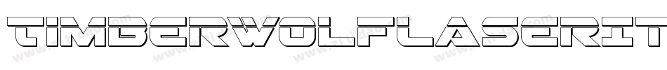 TimberwolfLaserItalic-l3Ze字体转换