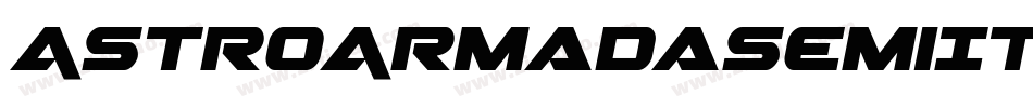 AstroArmadaSemiItali字体转换