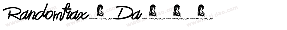 Randomfrax-Da60字体转换