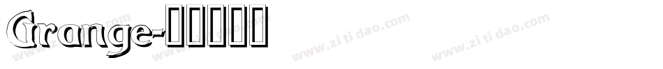 Grange字体转换