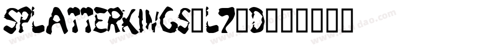SplatterKings-lz1d字体转换