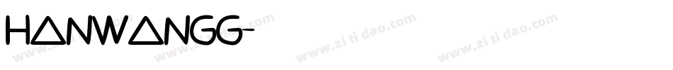 HanWangG字体转换