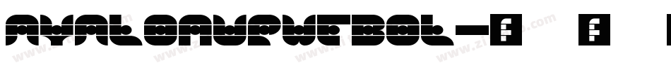 AvalonURWTBol字体转换