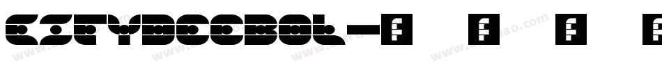 CityDEEBol字体转换
