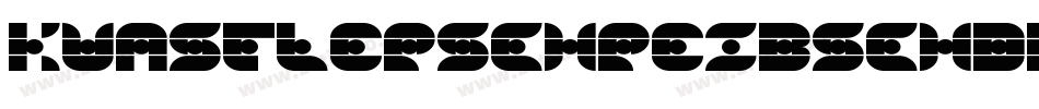 KunstlerschreibschDBol字体转换