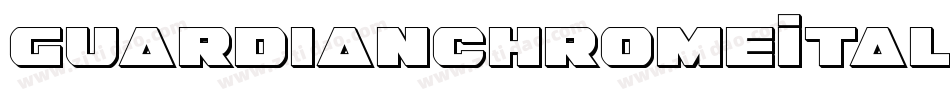 GuardianChromeItalic-1GP52字体转换