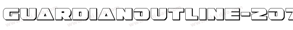 GuardianOutline-2O75d字体转换