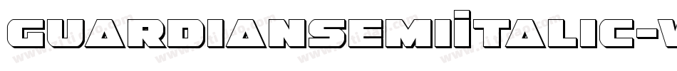 GuardianSemiItalic-w1wmx字体转换