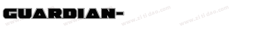 Guardian字体转换