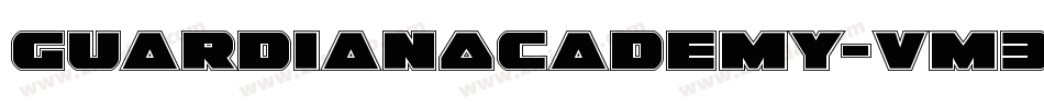GuardianAcademy-vm37A字体转换