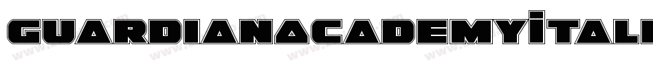 GuardianAcademyItalic-lgZRd字体转换