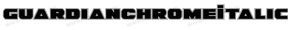 GuardianChromeItalic-1GP52字体转换
